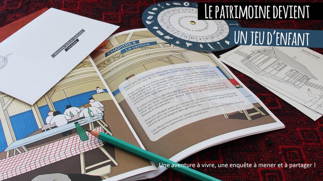 Cover image of the project Un livre-enquête pour découvrir le patrimoine !