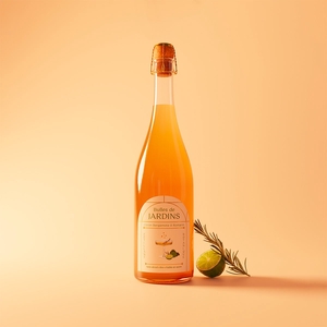 Bulles de Jardins - Pétillant de Bergamote & Romarin - 75 cL