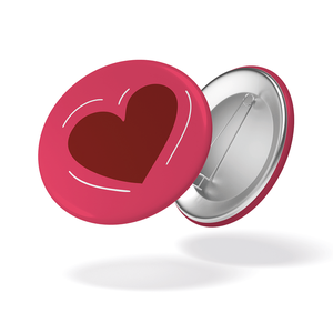 Badge Coeur - Tout ira bien - 72