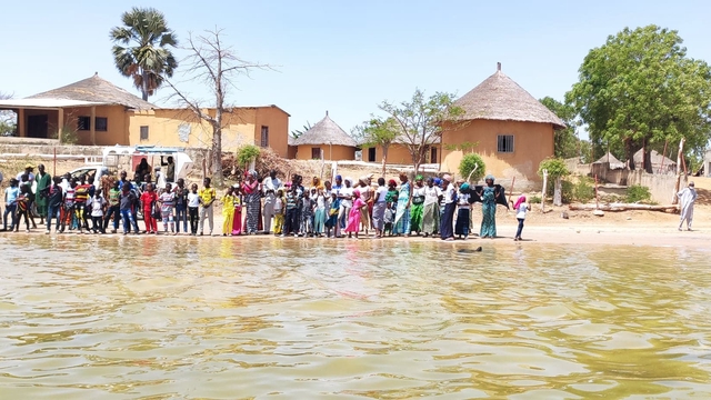 Cover image of the project Une école pour l'île de Roh, Sénégal