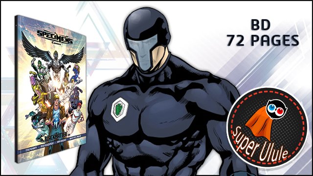 Cover image of the project Blackmatter Tome 1 - Specimens Comics