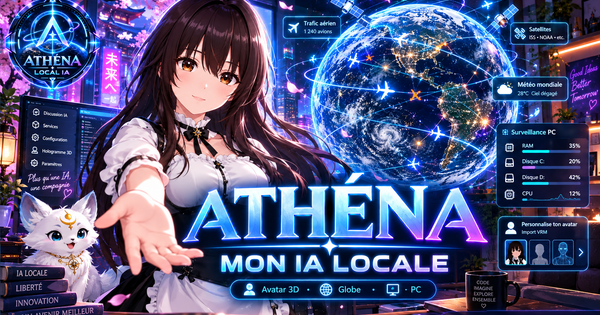 Athéna, l'assistante IA qui reste chez vous - Ulule
