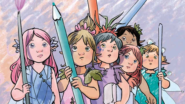 Cover image of the project Fées des coloriages