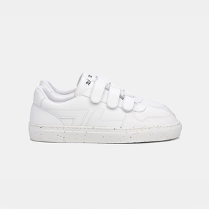 Baskets Alpha Velcro Blanc
