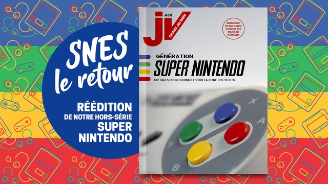 Cover image of the project Génération Super Nintendo - la réédition