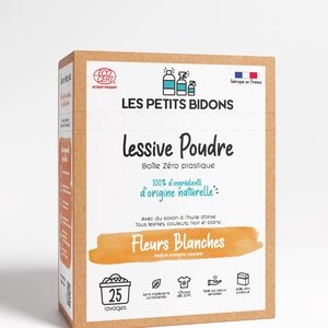 Lessive Poudre Fleurs Blanches