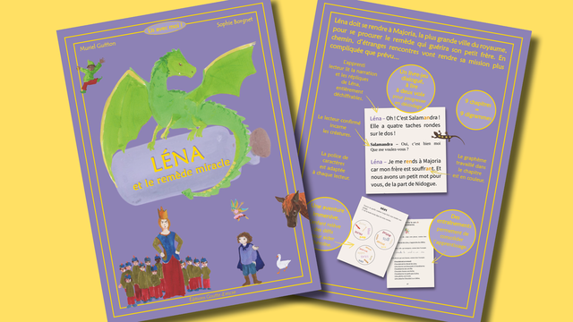 Cover image of the project Un livre-jeu à lire à deux voix, pour progresser en lecture