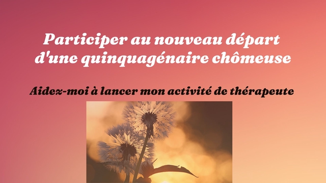 Imagen de portada del proyecto Participer au projet de reconversion d'une quinqua chômeuse
