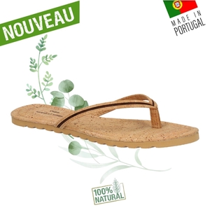 Tongs mixtes en liège - Claquettes