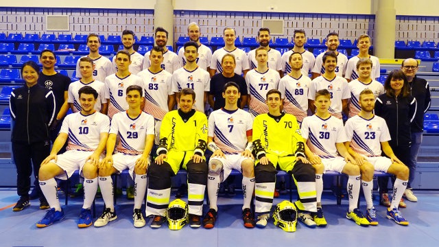 Cover image of the project L'Equipe de France de floorball aux WFQC 2018