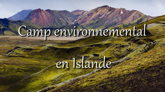 Cover image of the project Camp environnemental en Islande