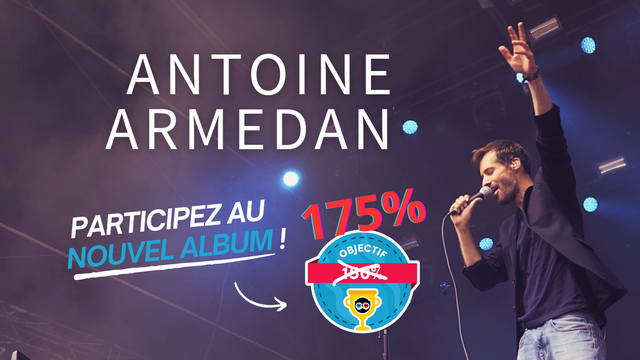 Cover image of the project Le nouvel album d'Antoine Armedan !