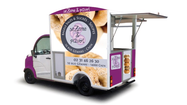 Image de couverture de la collecte Premier Food-Truck électrique de France.