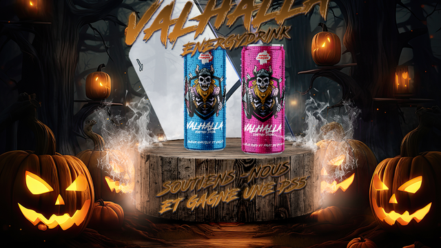 Cover image of the project Valhalla EnergyDrink votre nouvelle boisson énergisante !