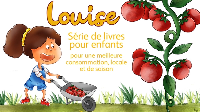 Cover image of the project Livre jeunesse "Louise"