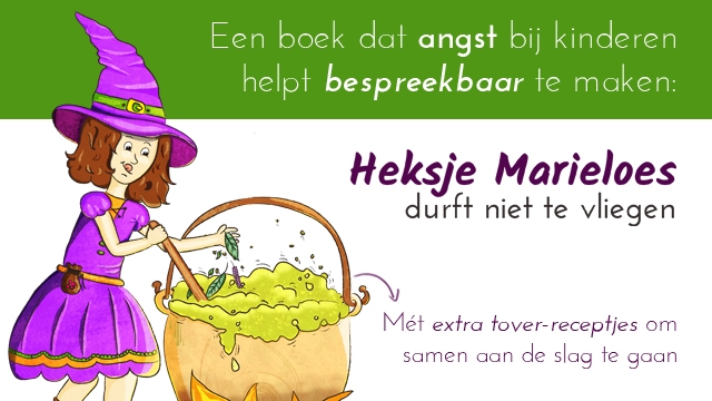 Cover image of the project Heksje Marieloes durft niet te vliegen