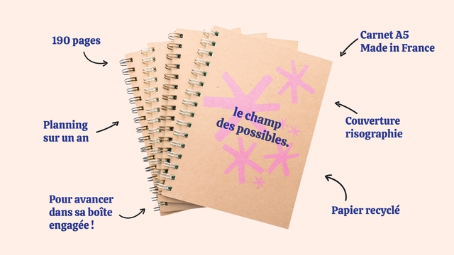 Image de couverture de la collecte Le carnet des entrepreneur.es engagé.es