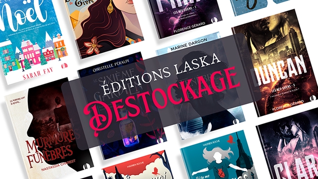 Cover image of the project Campagne de déstockage - Éditions Laska (178%)