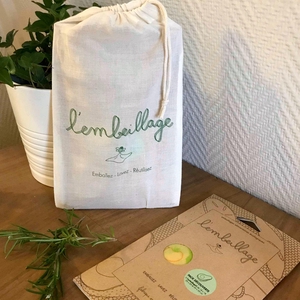 Beewrap - Pack Découverte 3 formats + 1 sac à vrac