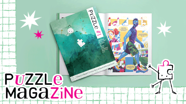 Cover image of the project PUZZLE - Un magazine familial autour de l'illustration