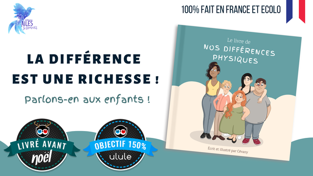 Imagen de portada del proyecto Le livre de nos différences physiques