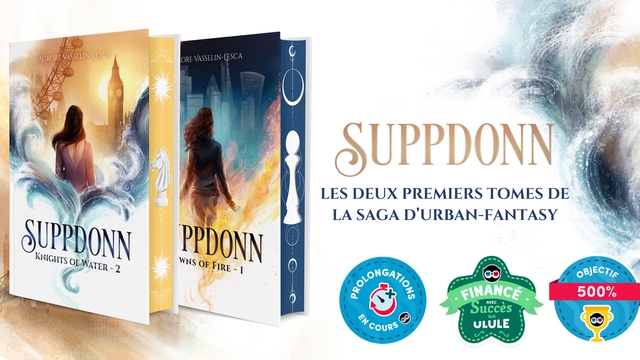 Cover image of the project Suppdonn, Knights of Water - Commandes du tome 1 & 2