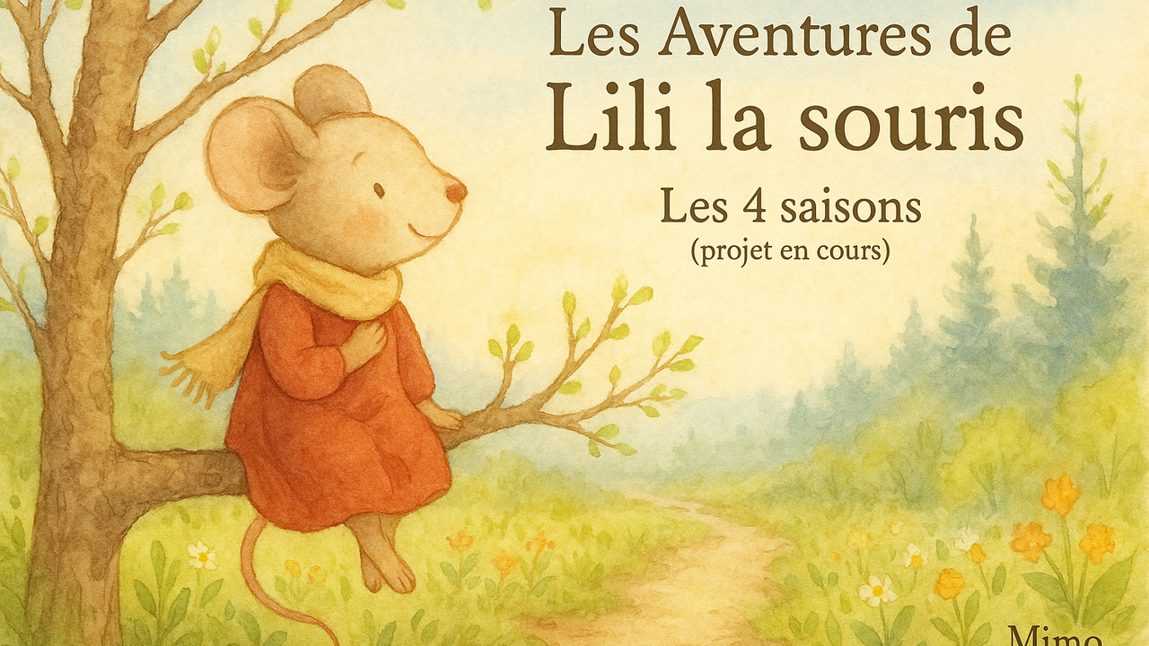 Les Aventures de Lili la Souris – Les 4 Saisons ( dès 3 ans)