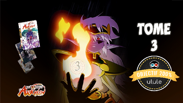 Cover image of the project Les Torches d'Arkylon tome 3