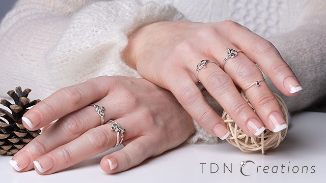 Cover image of the project TDN Créations - Bagues "Noeuds" Serties