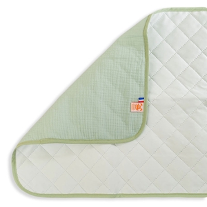 Tapis à Langer en Coton Bio Vert