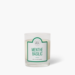 Bougie Parfumée - Menthe Basilic