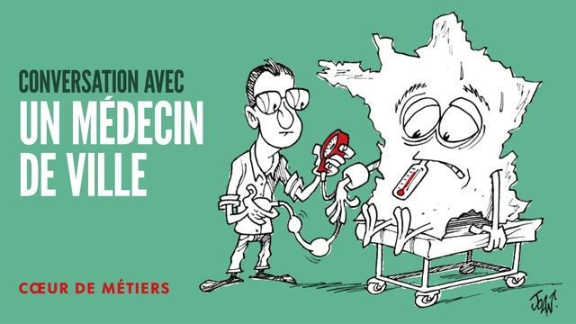 Cover image of the project Conversation avec un médecin de ville.