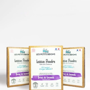 Lot de 3 Lessives Poudre Lavande