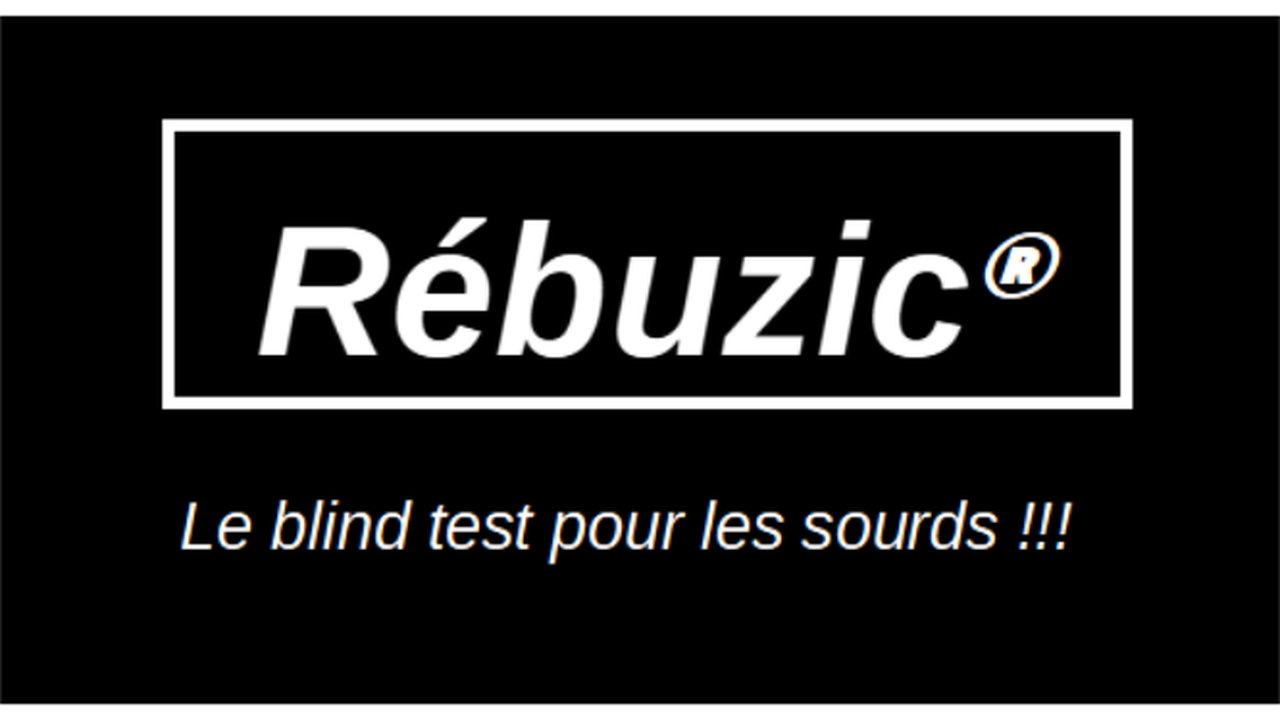 Rébuzic, le blind test pour les sourds