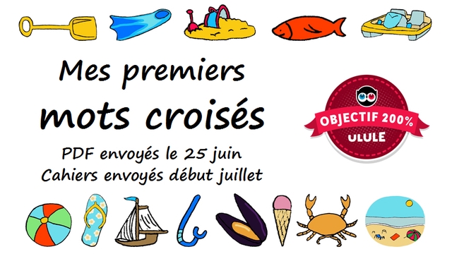 Image de couverture de la collecte Mes premiers mots croisés