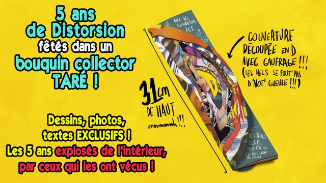 Immagine di copertina del progetto Distorsion : 100 ANS !