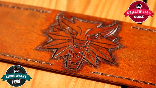 Imagen de portada del proyecto Accessoires en cuir sur le thème de The Witcher