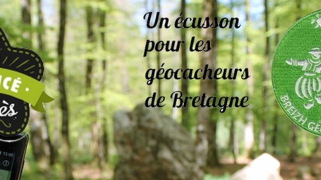 Cover image of the project Un patch Breizh Geocacheur pour tous !