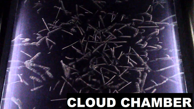 Imagen de portada del proyecto Analizando la cámara de niebla (Cloud chamber)
