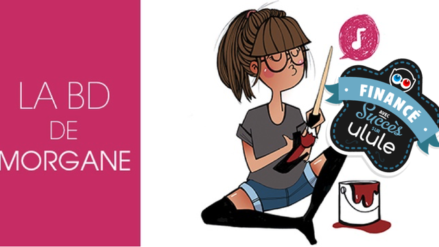 Cover image of the project La BD de Morgane Badaboum