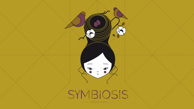 Cover image of the project Symbiosis • Artbook