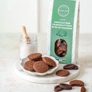 Sablés - Chocolat noir et fleur de sel de Camargue