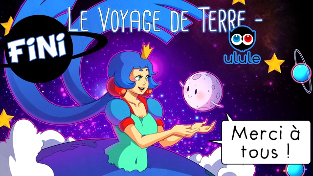 Cover image of the project Livre Le Voyage de Terre -  C'est fini !