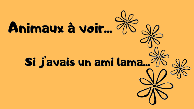 Cover image of the project Imagier bébé & roman lama