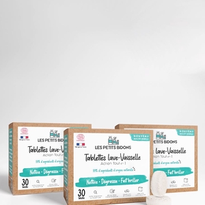 Lot de 3 Tablettes Lave-Vaisselle