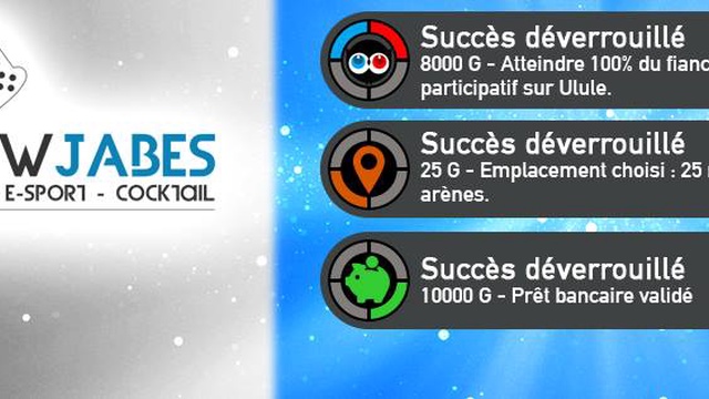 Image de couverture de la collecte Newjabes : Bar - E-sport - Cocktail