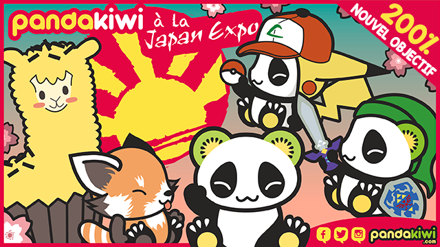 Cover image of the project Pandakiwi à la Japan Expo 2017