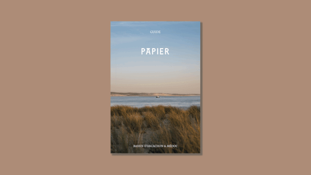 Cover image of the project PAPIER, le guide confidentiel du Bassin d'Arcachon & Médoc