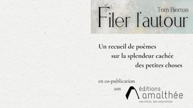 Filer l'autour - recueil de poèmes