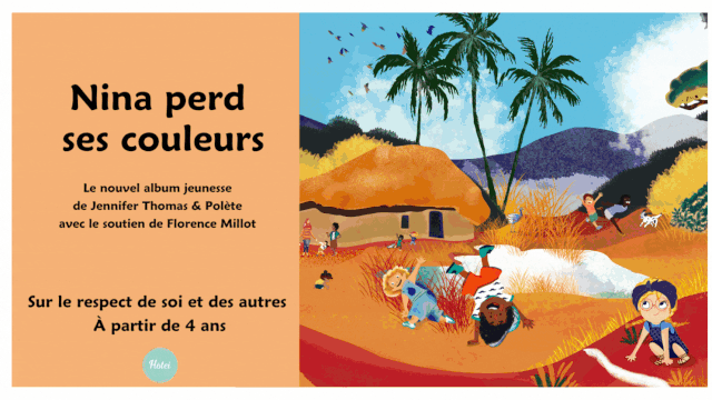 Cover image of the project Livre pour enfants Nina perd ses couleurs (de 4 à 102 ans)